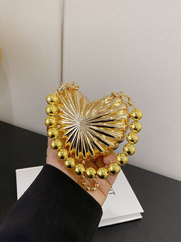 Beads Solid Color Split-Joint Bags Accessories