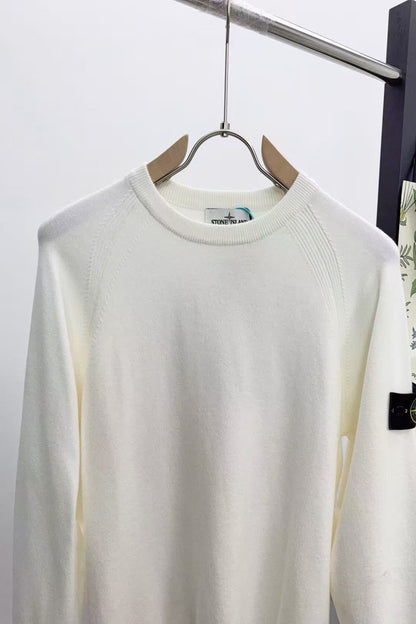 Stone Island 2025 Geelong Wool Crew Neck Jumper