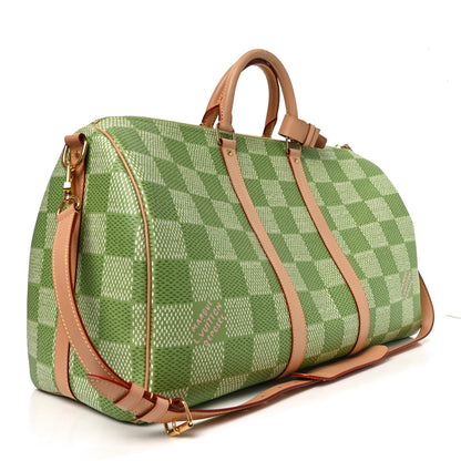 Damier Golf Keepall Bandouliere 50 Green