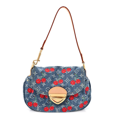 LV X TM Monogram Denim Cerises Sunset