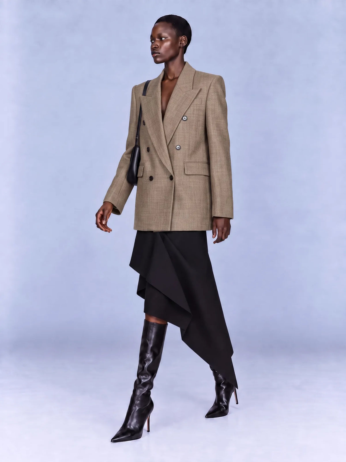 Heidi Double-Breasted Oversized Blazer