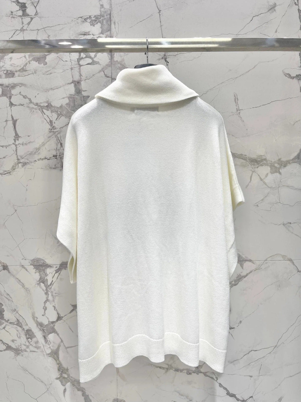 DIOR 25S TURTLENECK PONCHO SWEATER STYLE 383