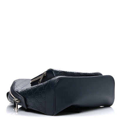 Guccissima Signature Day Backpack Blue
