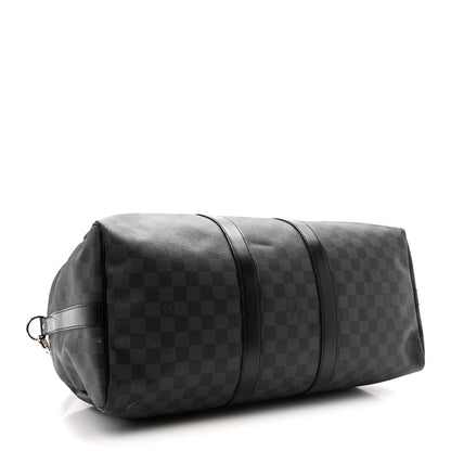 Damier Graphite Keepall Bandouliere 45