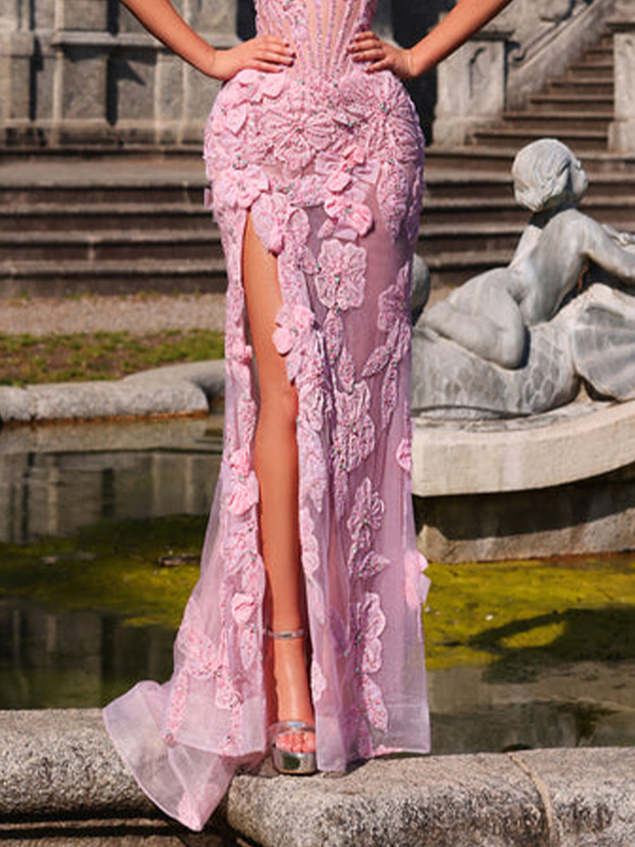 Audrey Maxi Dress In Pink