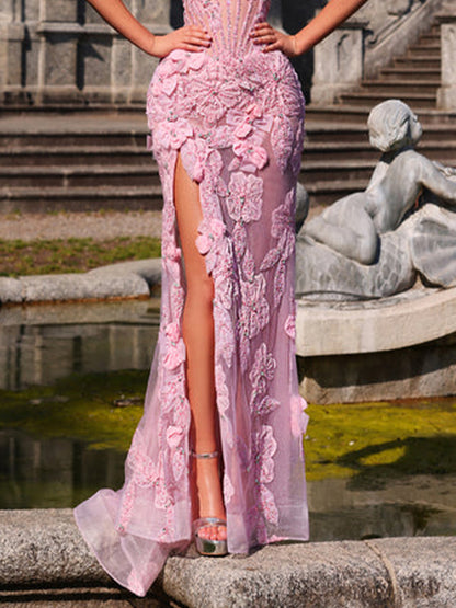 Audrey Maxi Dress In Pink