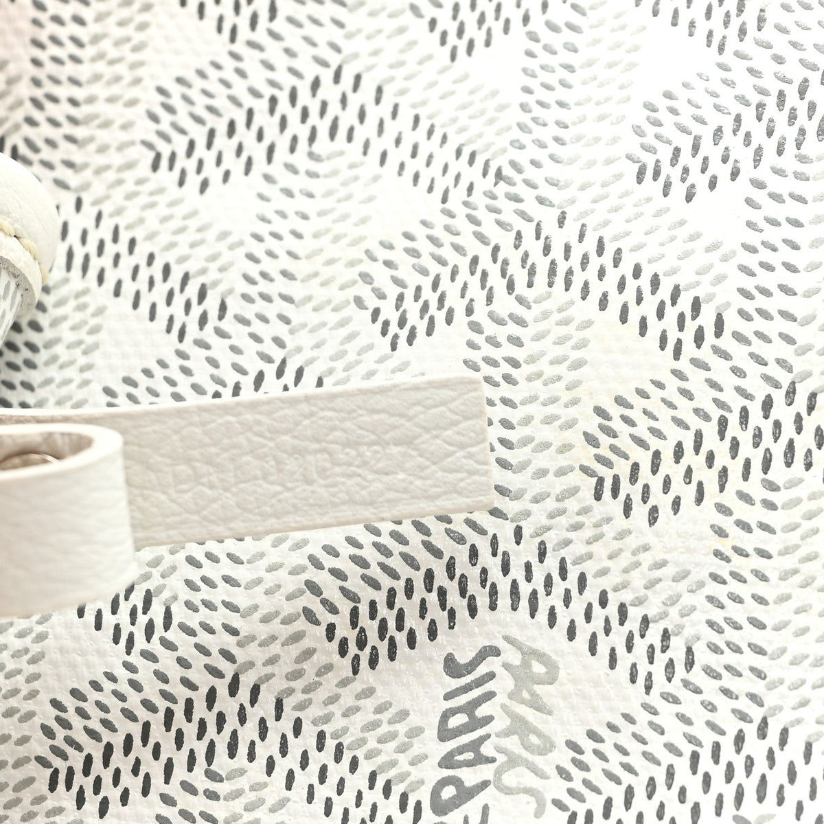 Goyardine Saint Louis PM White