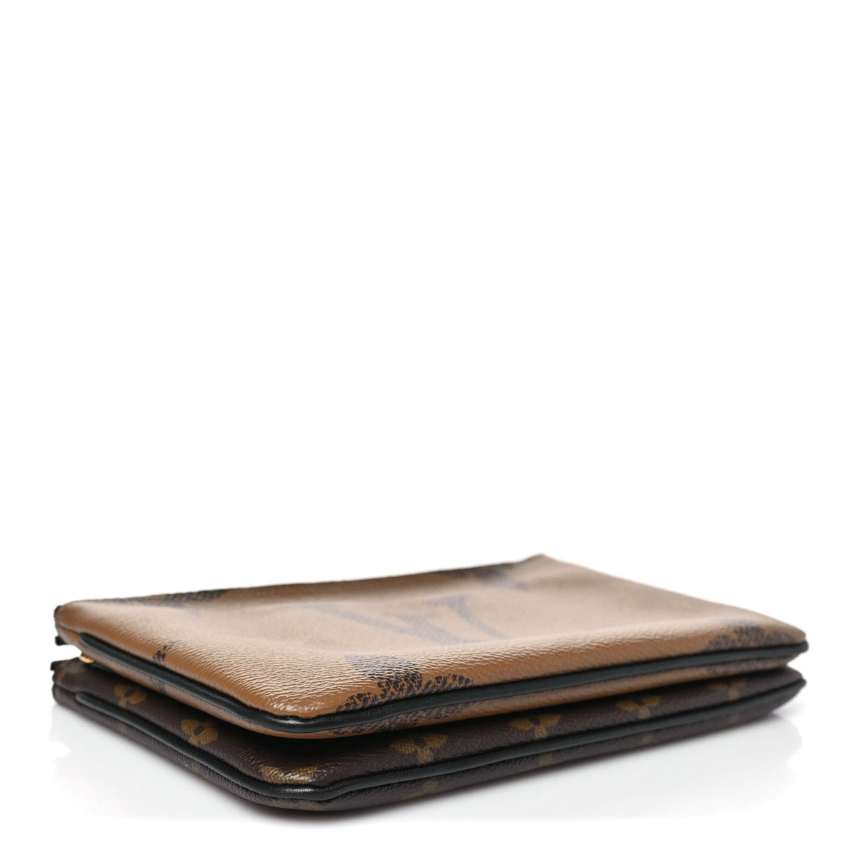 Reverse Monogram Giant Double Zip Pochette