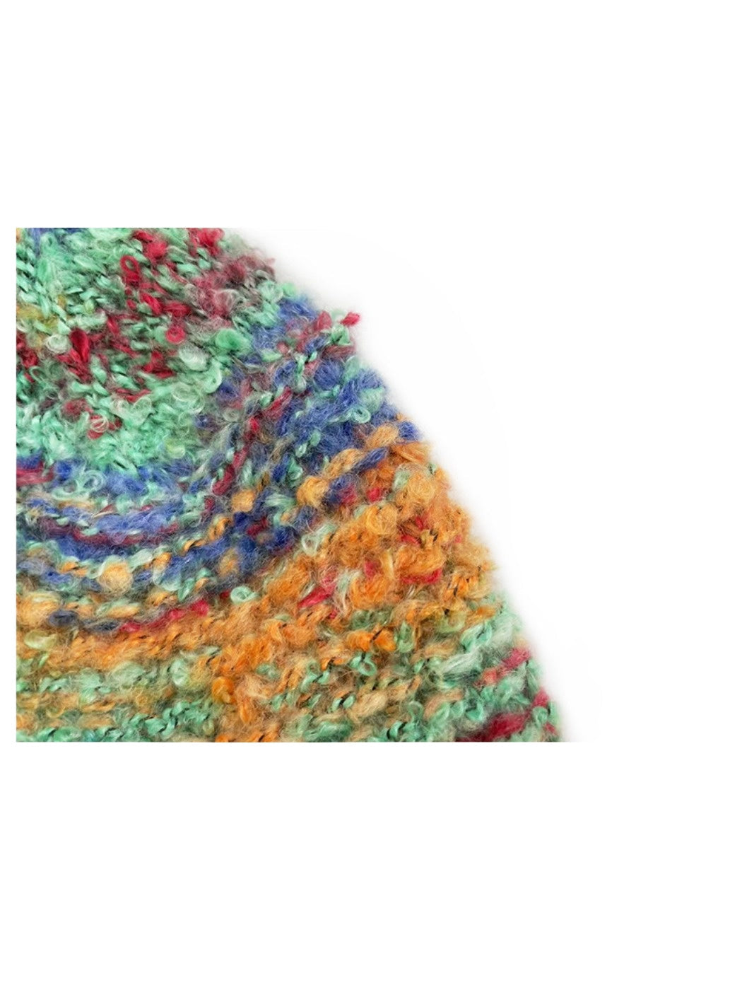 Haila - Colorful Stripes Knitted Beanie with Earflaps