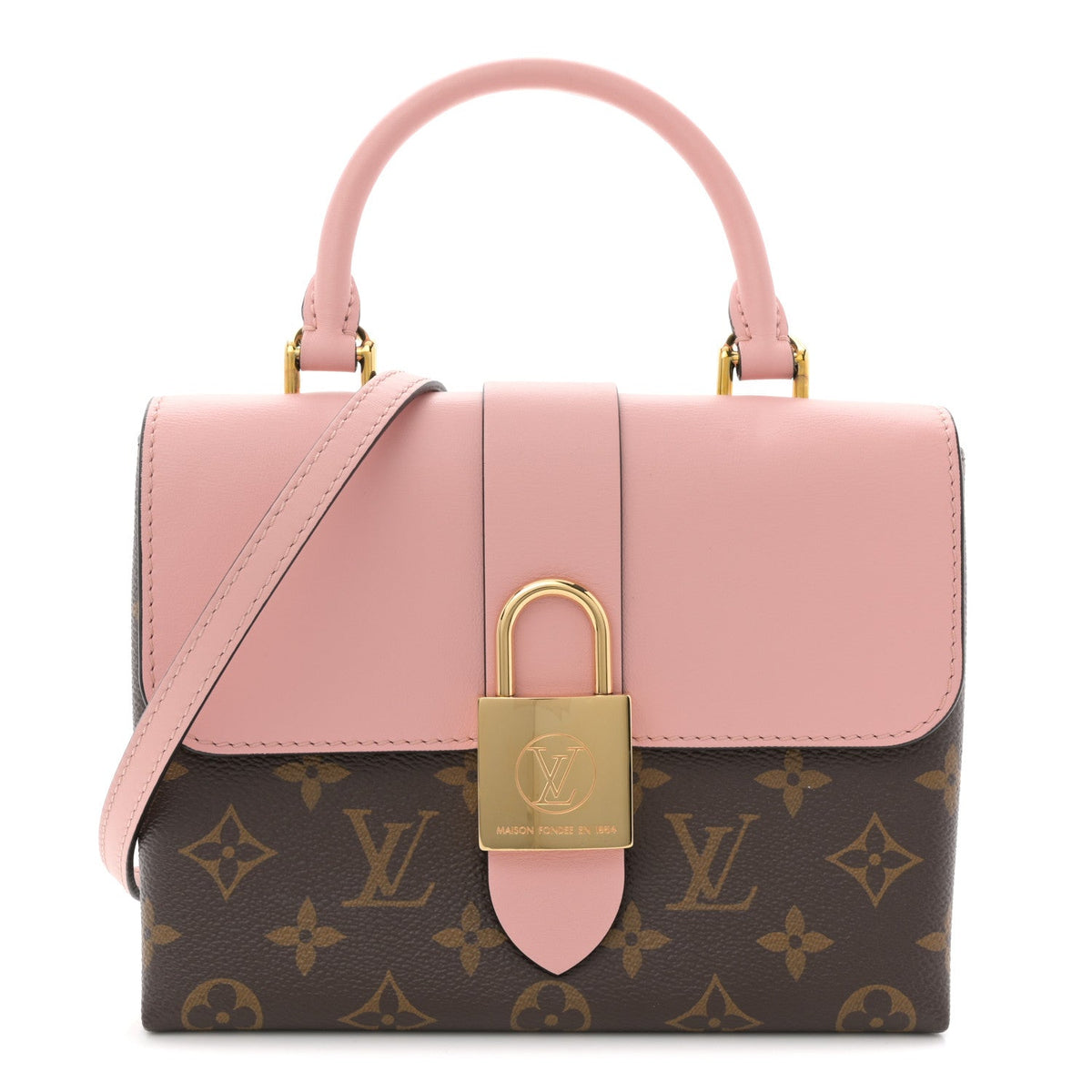 Monogram Locky BB Rose Poudre