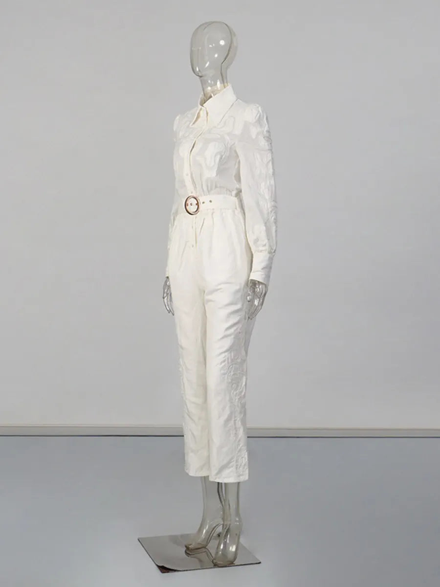 Priscilla Embroidered Jumpsuit