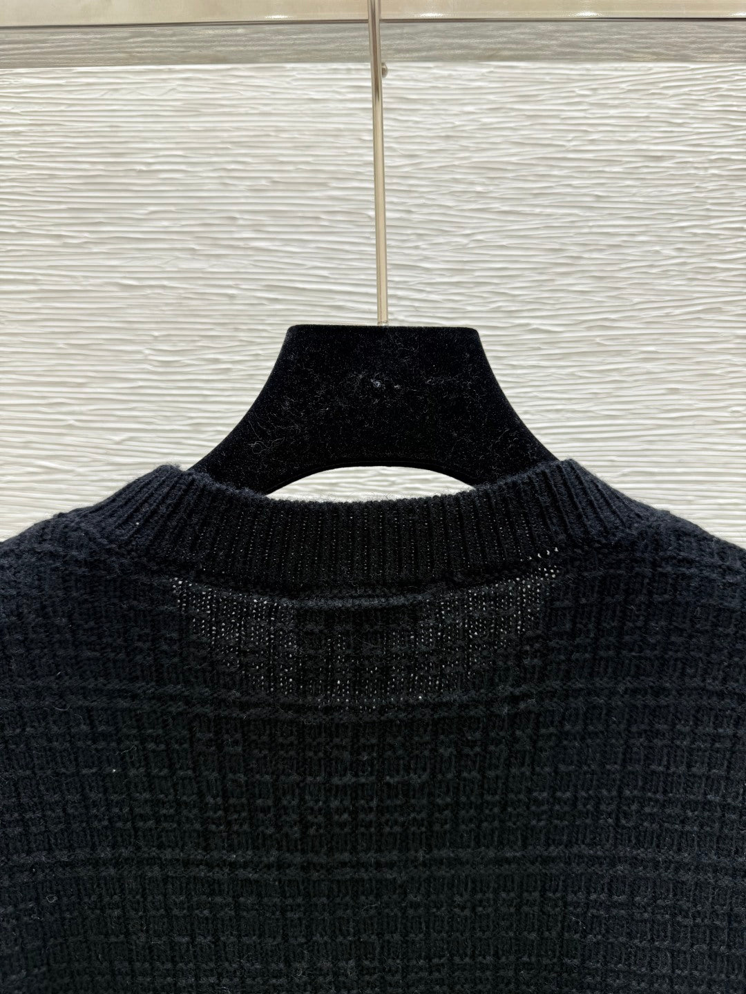 CC 25 Sweater Black Pattern Cashmere 286351