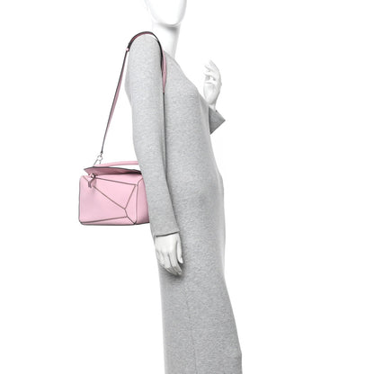 Calfskin Small Puzzle Bag Blossom