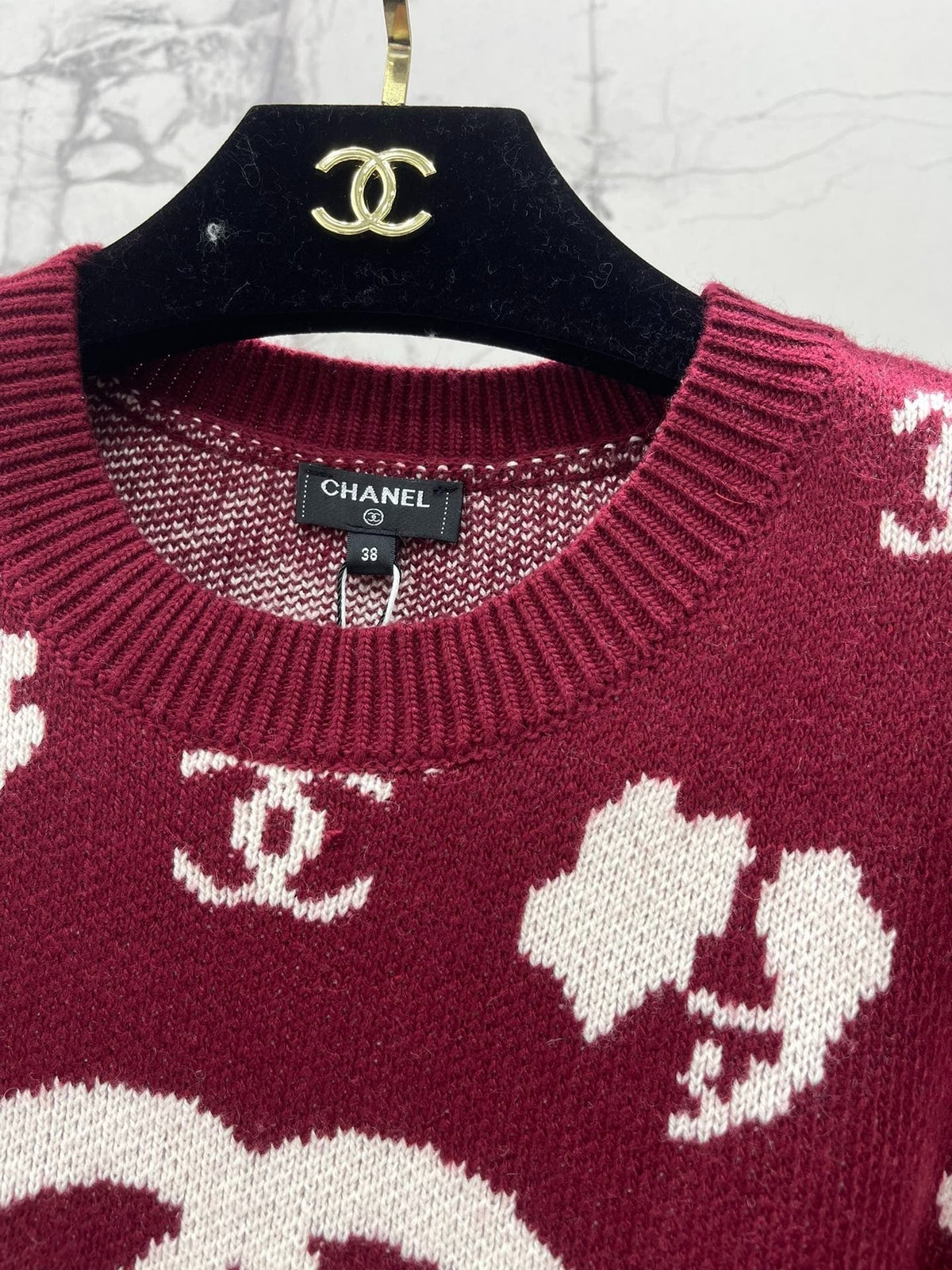 CHANEL 25S CREW NECK SWEATER 460
