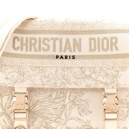 Canvas Diorcamp Messenger White Gold