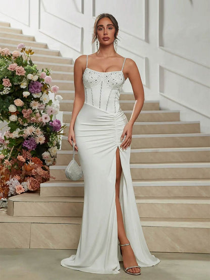 Simone Maxi Dress In White