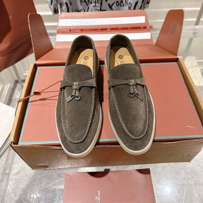 LP Summer Charms Walk Loafers Coffee Suede 565863