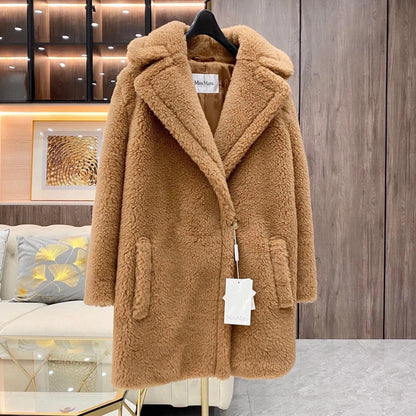 MAX MARA 25S TEDDY SHORT JACKET 077