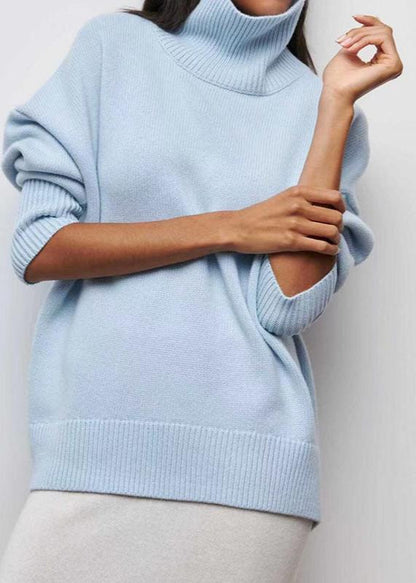 Cozy Chic Wool Turtleneck Pullover Sweater