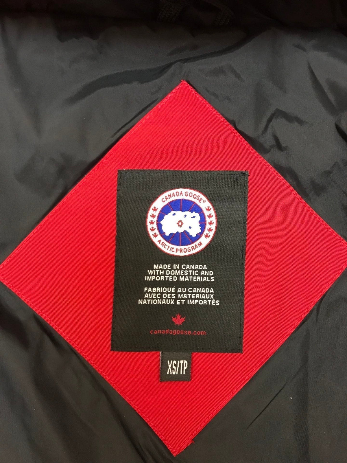C. Goose Jacket Red Polyester 0023