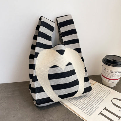 Crochet Tote Bag Vest Handbag