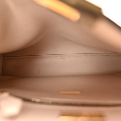 Vitello Tahiti Burro Bi-Color Medium Peekaboo Iconic Essentially Satchel Maya Camelia Confetto