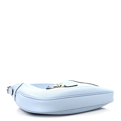 Grained Calfskin Mini Jackie 1961 Hobo Light Blue