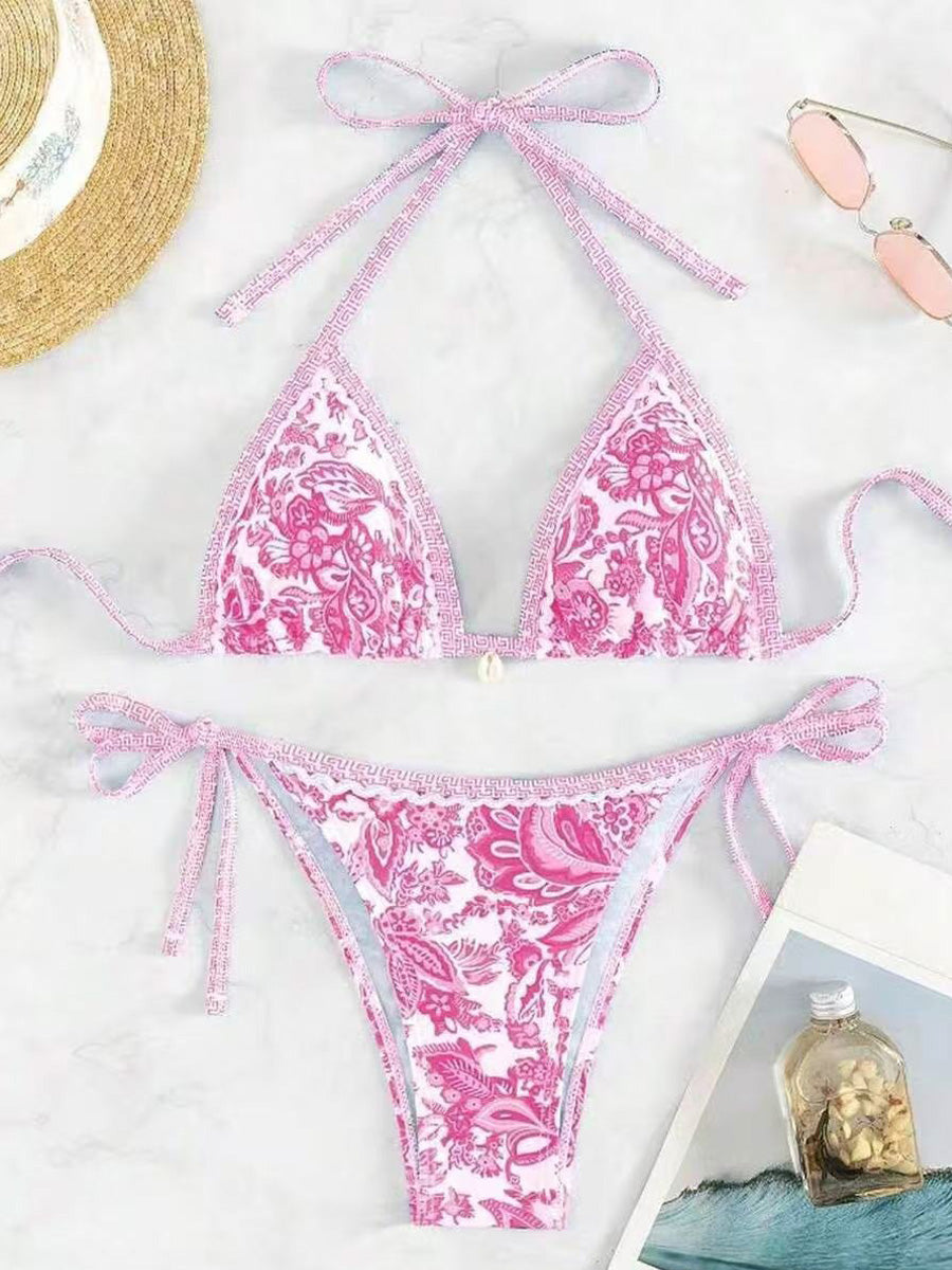 Isadora Floral Trim Bikini