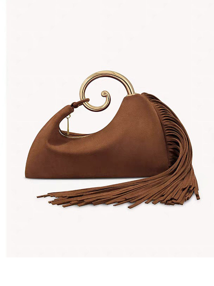 Calliope Retro Tassel Handbag