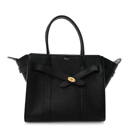 Small Classic Grain Small Zipped Bayswater Black