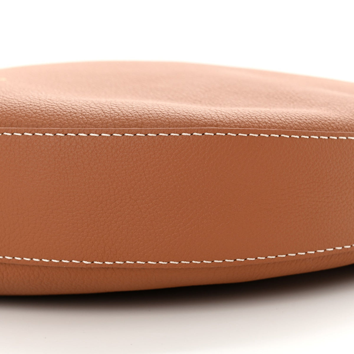 Calfskin Low Key Cookie MM Cognac