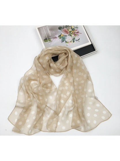 Scarvii - Polka Dot Scarf -  Classic &amp; Versatile