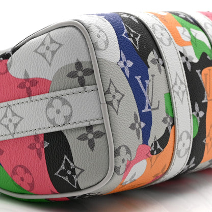Monogram Calfskin Keepall Bandouliere 25 Multicolor