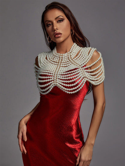 Katherine Pearl Shawl Top