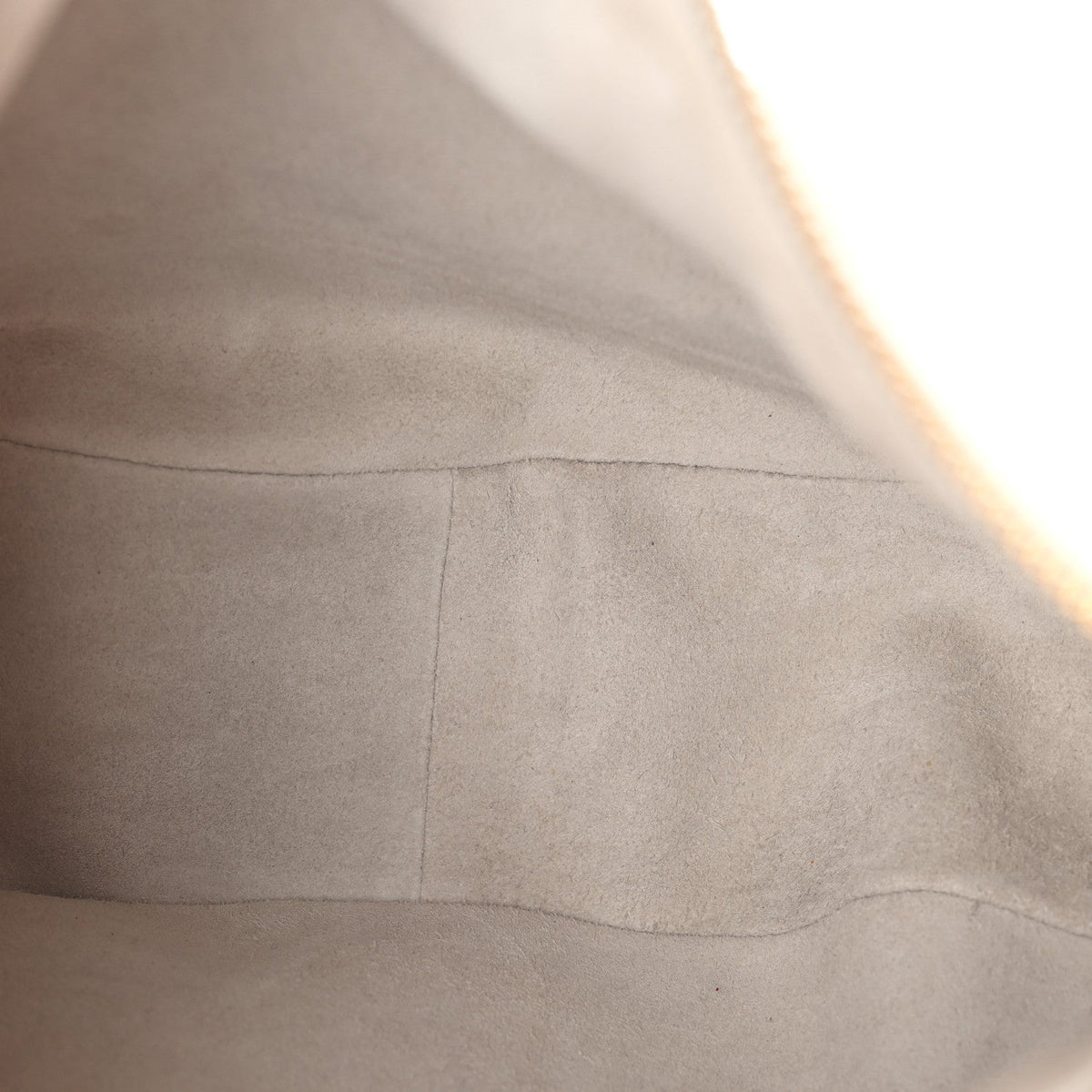 Supple Calfskin Cuir Triomphe Heloise Shoulder Bag Light Stone