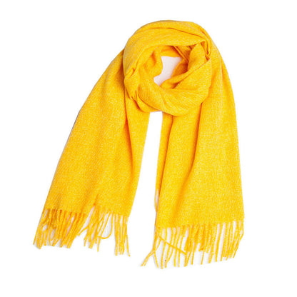 Winter Thick Warm Shawl Tassel Soft Scarf