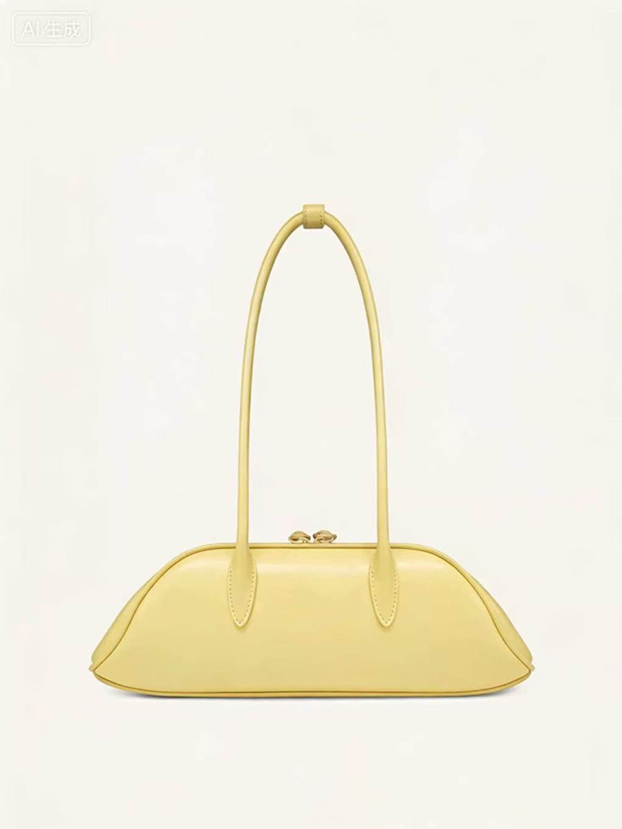 Liliana Bowling-Style Underarm Baguette Bag