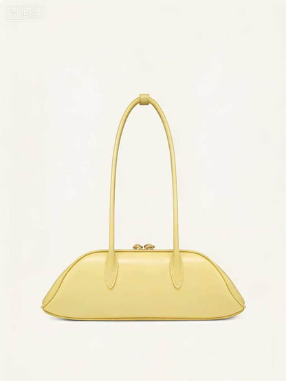 Liliana Bowling-Style Underarm Baguette Bag