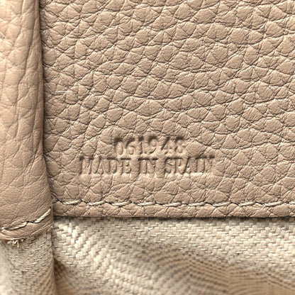 Calfskin Small Hammock Shoulder Bag Sand Mink