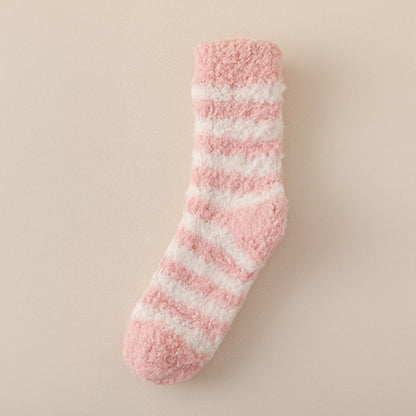Rufia - Colorful Striped Towel Socks