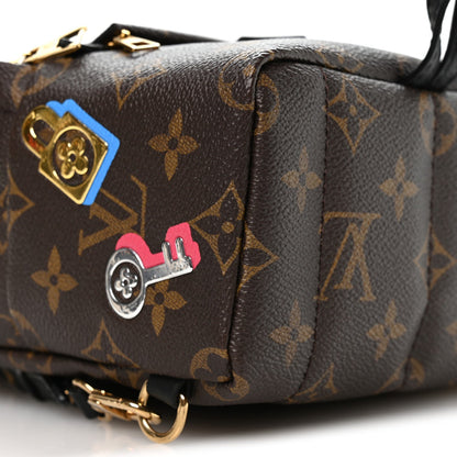 Monogram Love Lock Palm Springs Backpack Mini