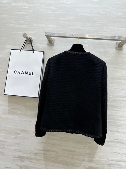 CC 26s Vintage Jacket Black Wool Tweed