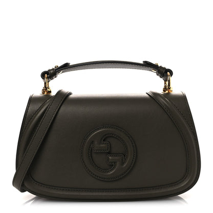 Roxy Calfskin Medium Blondie Top Handle Bag Luscious Green