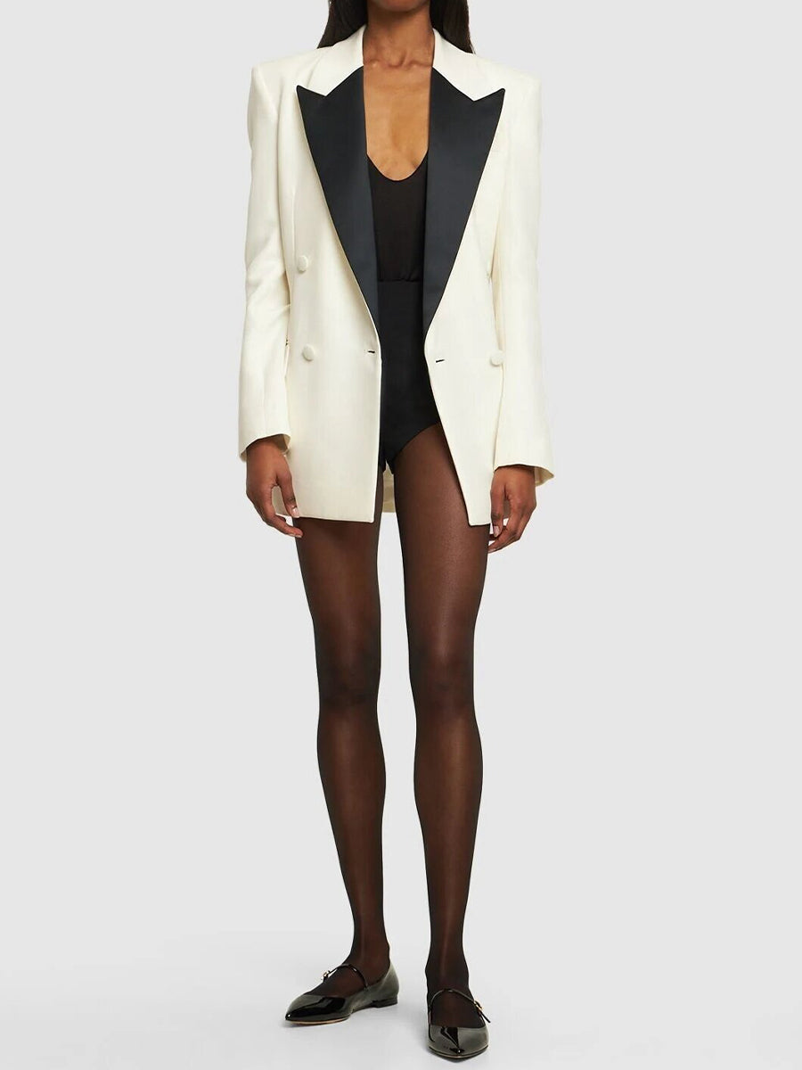 Elizabeth Coat In White