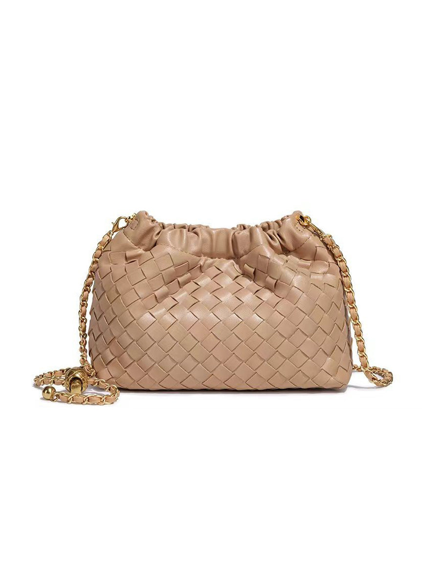 Valentina Hand-Woven Cloud Bag