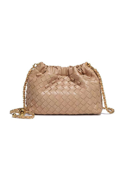 Valentina Hand-Woven Cloud Bag