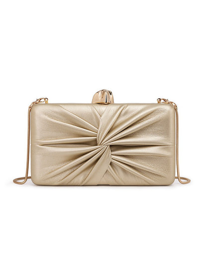 Maya Ruched Leather Bag