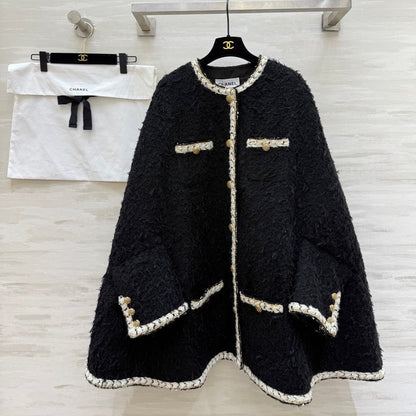 CC FW 25/26 Cape Black White Tweed 343347