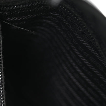 Nylon Vela East West Shopper Tote Black
