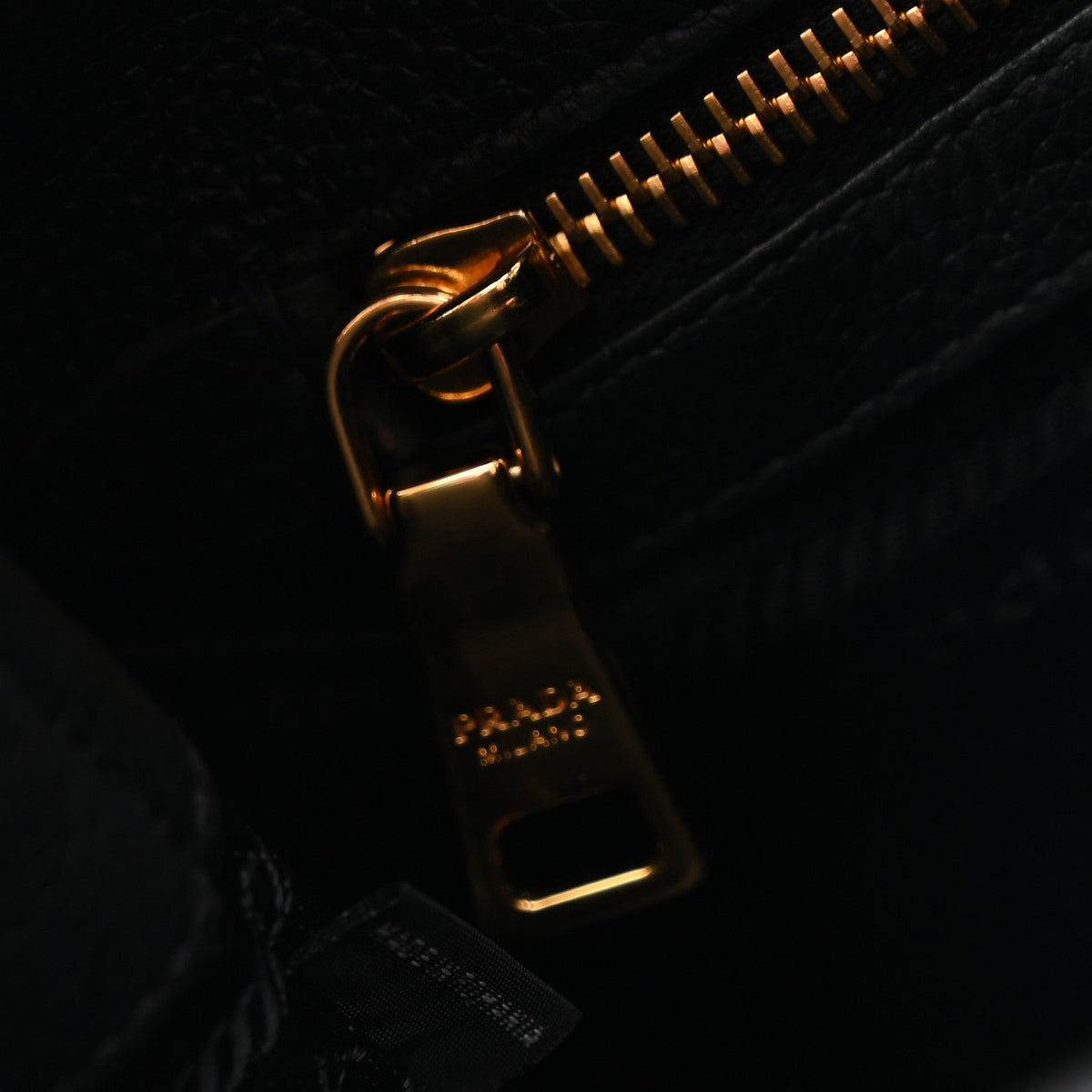 Vitello Phenix Embossed Logo Hobo Black
